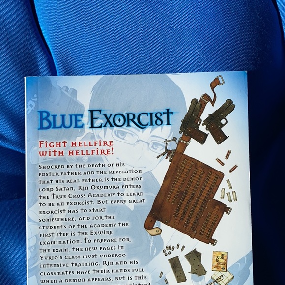 Anime Comic Blue Exorcist Volume 2 By Kazue Kato Funimation ExcellentCondition - Picture 7 of 11